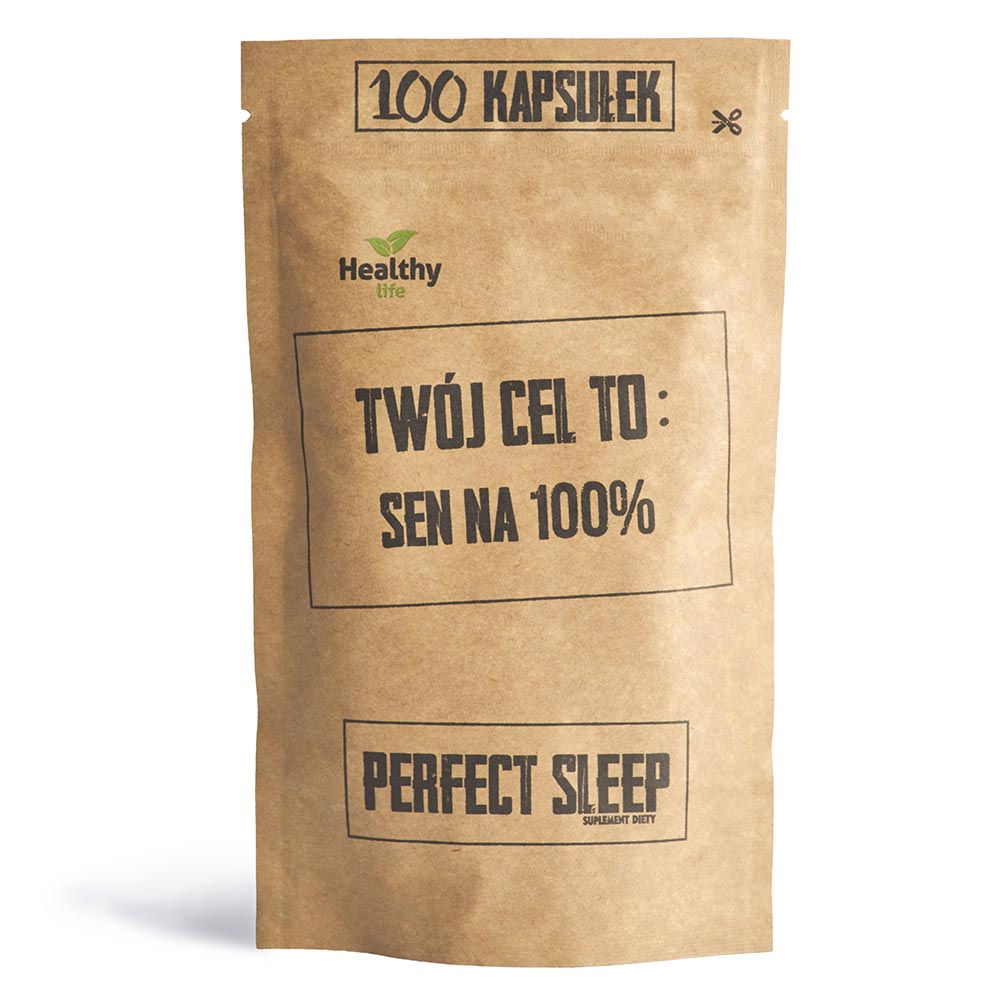 Фото - Вітаміни й мінерали Suplement Perfect Sleep 100 kaps Twój Cel To