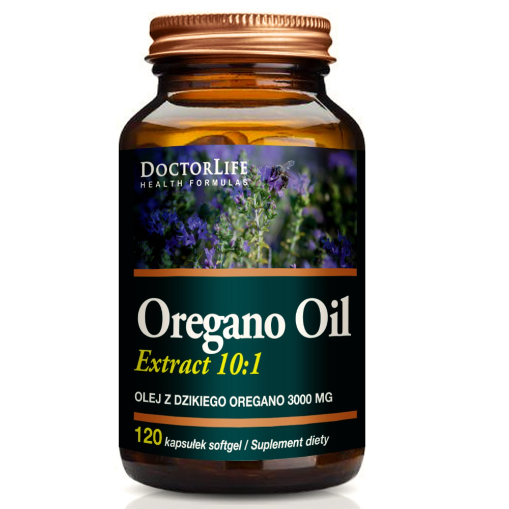 Zdjęcia - Witaminy i składniki mineralne Suplement olej z dzikiego Oregano Doctor Life