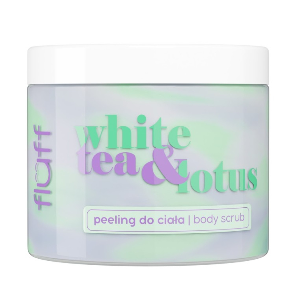 Фото - Засіб для очищення обличчя і тіла Peeling do ciała White Tea&Lotus 160ml Fluff