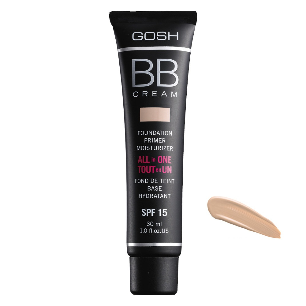 Zdjęcia - Kremy i toniki GOSH Krem BB baza/krem/podkład/ SPF15 02 Beige 30 ml 