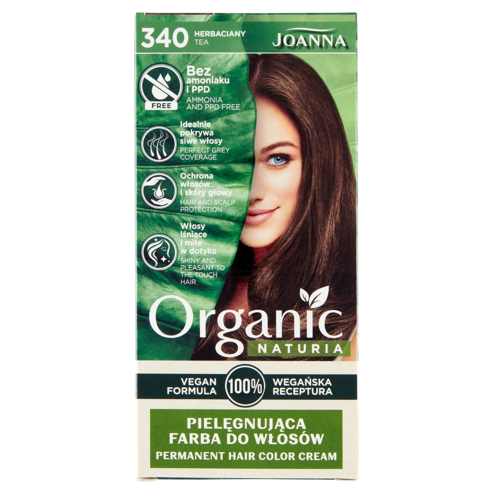 Фото - Фарба для волосся Joanna Farba do włosów 340 Herbaciany 