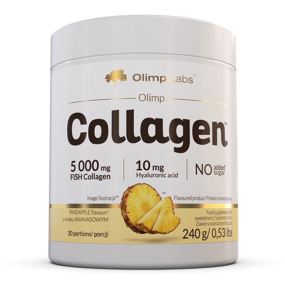Zdjęcia - Witaminy i składniki mineralne Olimp Collagen Ananas 
