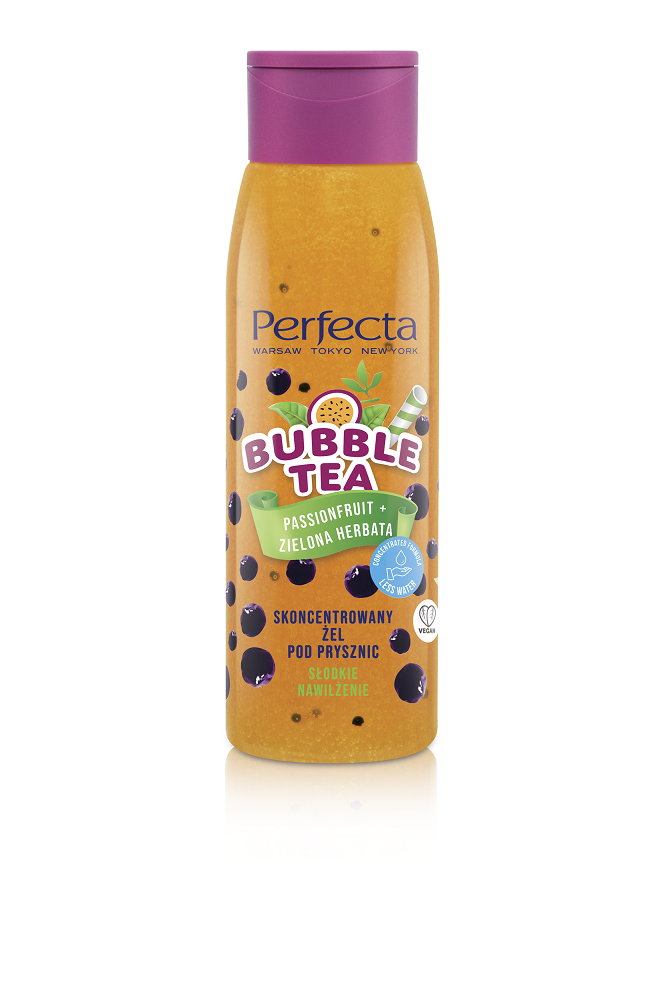 Фото - Гель для душу Perfecta Żel pod prysznic Passionfruit 400 g  Bubble Tea 