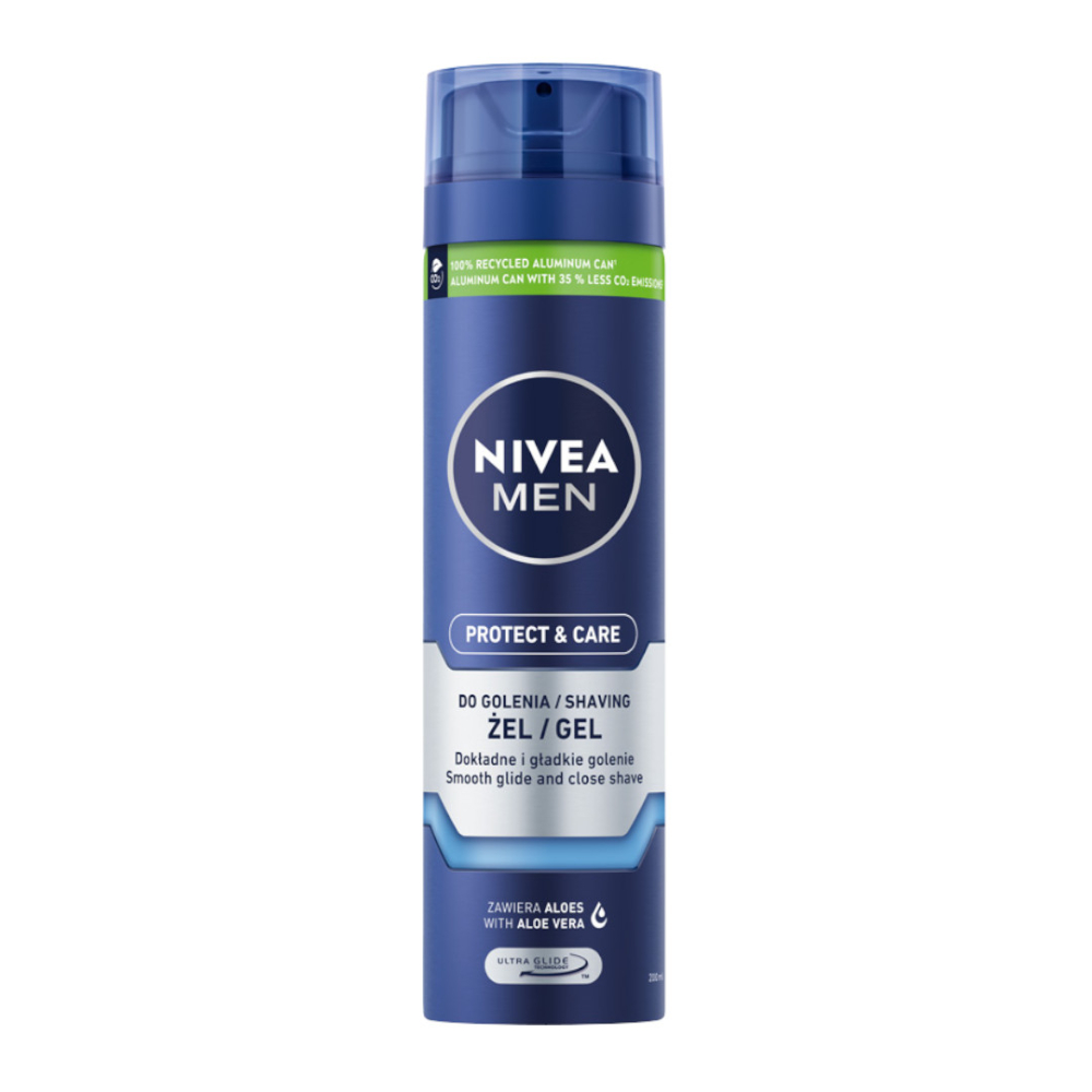 Фото - Піна для гоління Nivea Men Protect & Care ochronny żel do golenia 200ml 