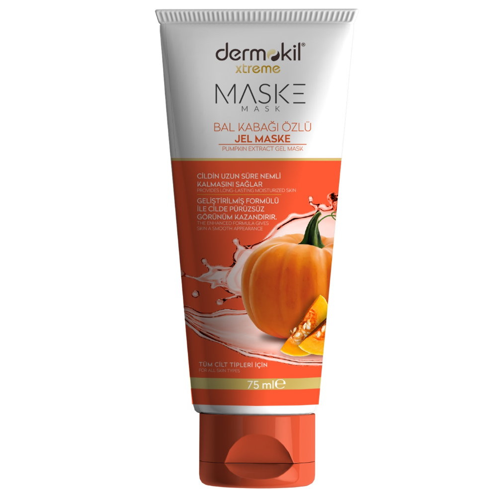 Фото - Маска для обличчя Xtreme Pumpkin Extract Gel Mask żelowa maska z ekstraktem z dyni 75ml Derm