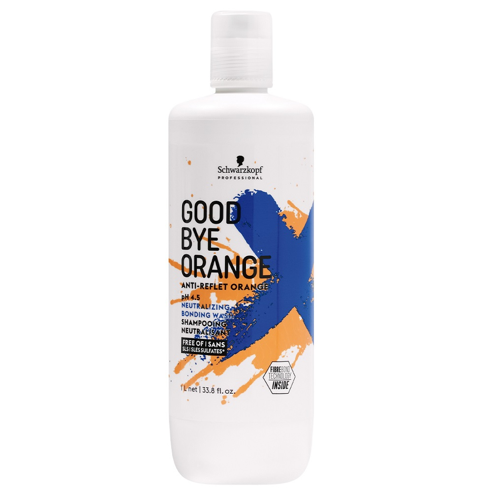 Zdjęcia - Pozostałe kosmetyki Schwarzkopf Goodbye Orange Shampoo szampon neutralizujący pomarańczowe odcienie 1000ml 