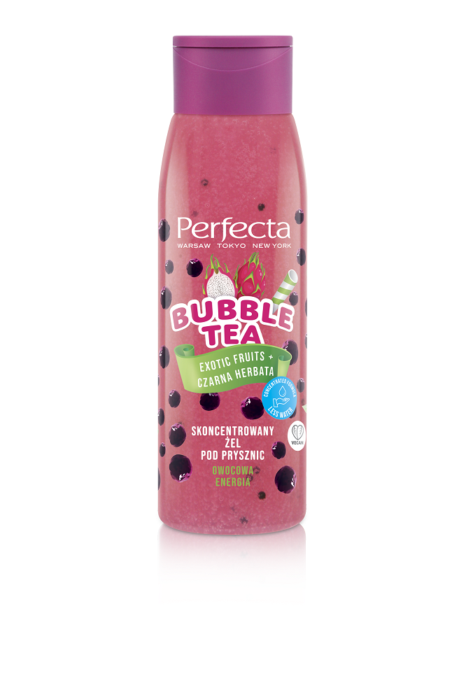 Фото - Гель для душу Perfecta Żel pod prysznic Exotic 400 g  Bubble Tea 