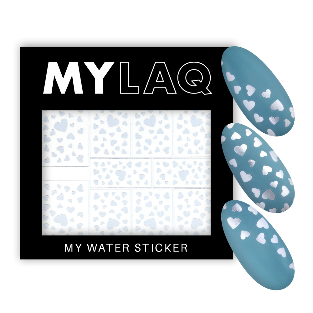 Фото - Лак для нігтів Mylaq Naklejki wodne Water Stickers 3 