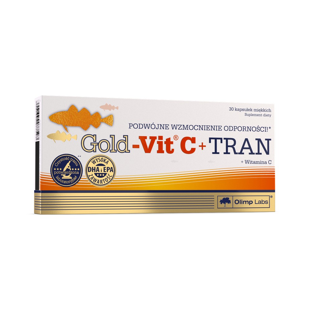 Фото - Вітаміни й мінерали Olimp Gold-Vit C + Tran 