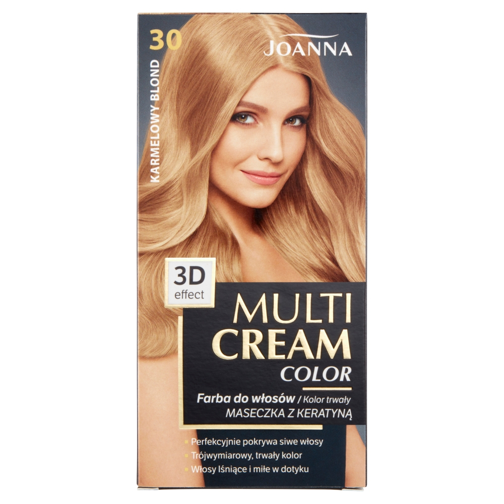 Zdjęcia - Farba do włosów Joanna  30 Karmelowy Blond 