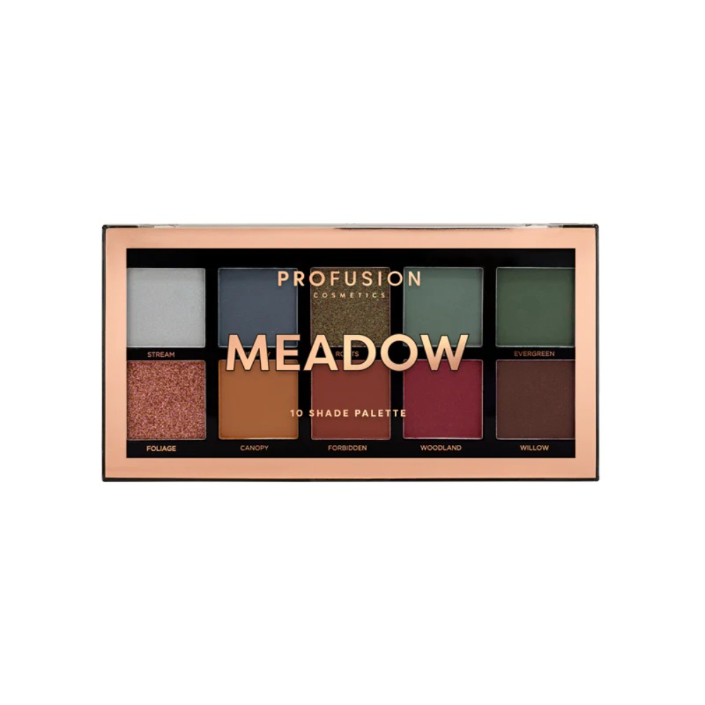 Фото - Тіні для повік Schwarzkopf Meadow Eyeshadow Palette paleta 10 cieni do powiek Profusion 